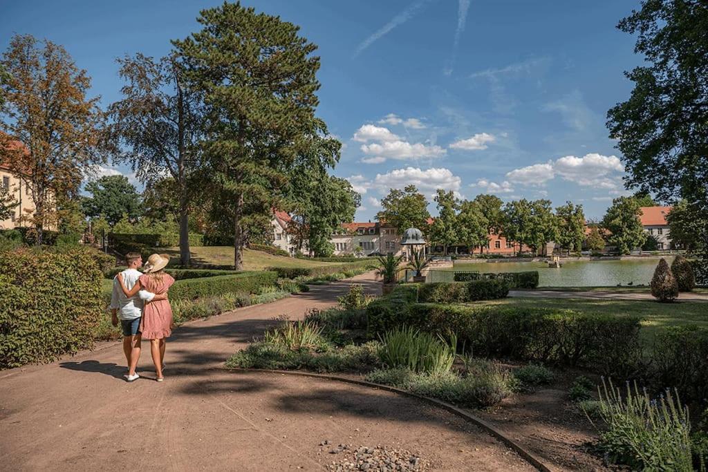 Traumhafte Auszeit Apartment Bad Lauchstadt Ngoại thất bức ảnh